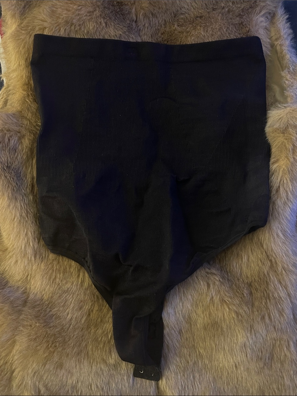 Black Shapewear Bodysuit - Women